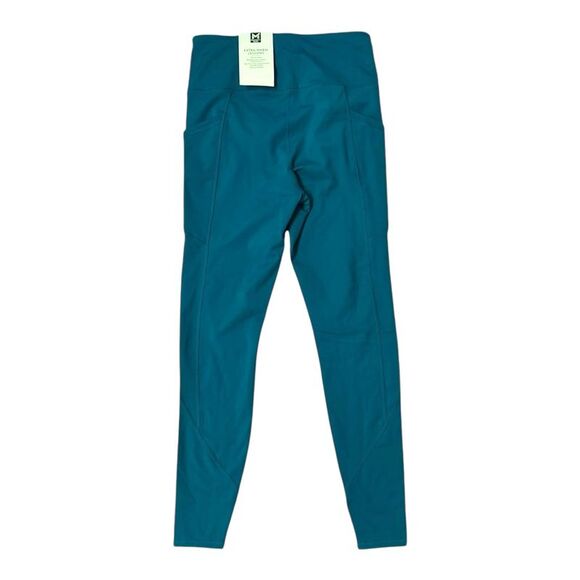 Member's Mark Women's Super Soft Side Pockets Extra Warm Legging - Rich Teal - Picture 2 of 3